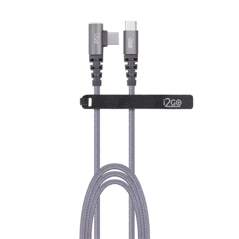 Cable USB-C a USB-C Diseño 90° 1.8m
